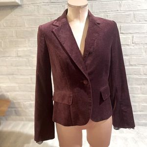 Apostrophe velvet  short blazer, EUC, size 2.